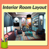 Interior Room Layout Design-icoon