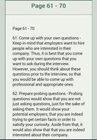101 Interview Tips captura de pantalla 2