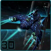 3D Space Ship Aircraft theme