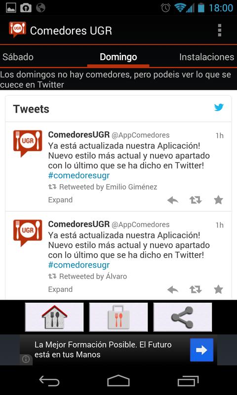 Comedores UGR Descarga APK - Gratis Social Aplicación para Android ... Comedores UGR Descarga APK - Gratis Social Aplicación para Android ...