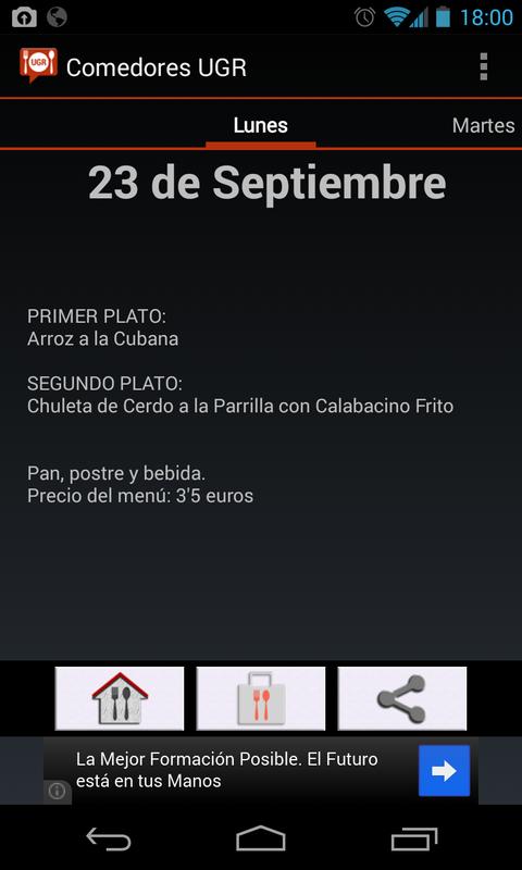 Comedores UGR for Android - APK Download Comedores UGR for Android - APK Download
