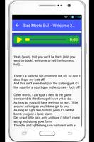 Bad Meets Evil Lyrics Lighters capture d'écran 1