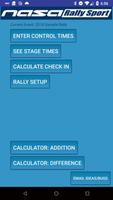 Rally Time Calculator ポスター