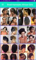 Braid Hairstyle African Girls Ekran Görüntüsü 1