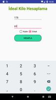 İdeal Kilo Hesaplama Ekran Görüntüsü 1