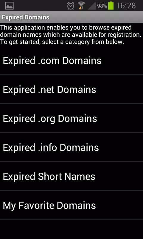 Expired Domains APK for Android Download
