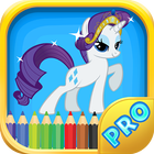 Pony Coloring Games icône