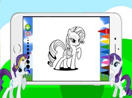 Pony Coloring Games capture d'écran 2