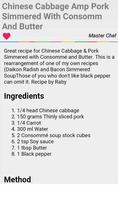 Nappa Cabbage Soup Recipes screenshot 2