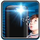 Flash light on Whistle icono