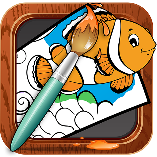 Coloring Book Sea Animals