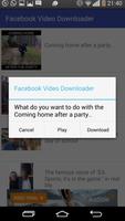Video Downloader for Facebook capture d'écran 3