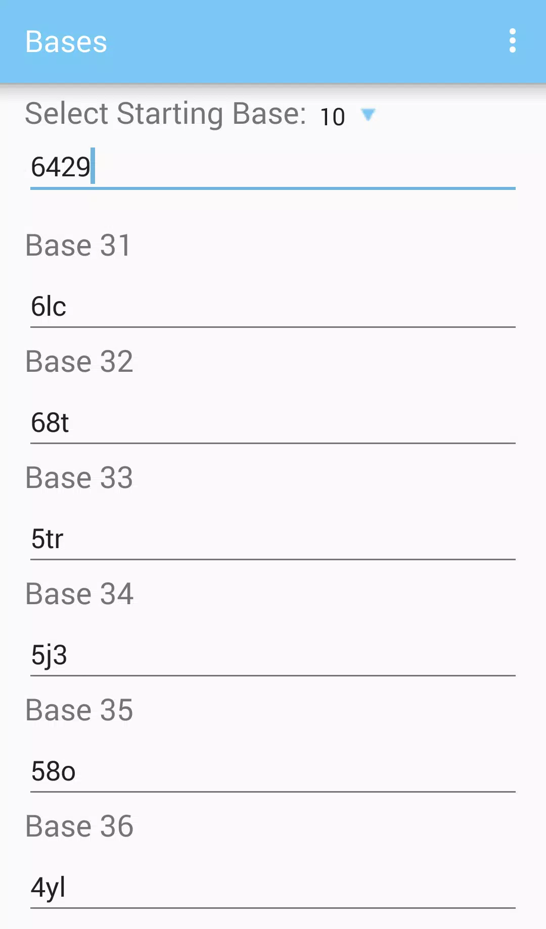 Bases (Base converter) APK for Android Download