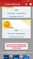 US Sports Betting Tips تصوير الشاشة 1