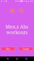 Men's Abs workout 7 minutes At Home 2k18 Plakat