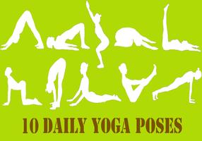10 Daily yoga for life workouts Affiche