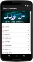 1 Schermata Testi Canzoni Beyonce