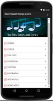 Ben Howard Songs Lyrics capture d'écran 1