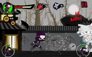 Ninja Revenge Zombies screenshot 1