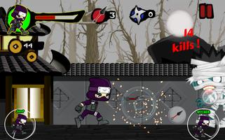 Ninja Revenge Zombies capture d'écran 1