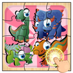 Dinosaur Park World Puzzle