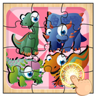 Dinosaur Park World Puzzle ícone