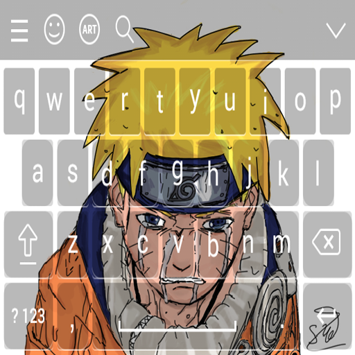 Keyboard For Naruto Uzumaki