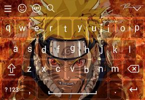 Keyboard For Naruto captura de pantalla 2