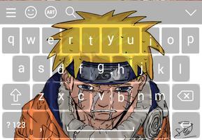 Keyboard For Naruto captura de pantalla 3