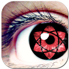 Sharingan Eye Lenses Editor أيقونة