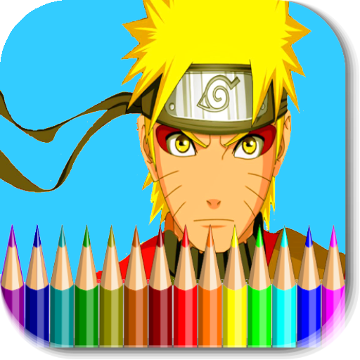 Naruto coloring book