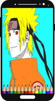Naruto coloring book captura de pantalla 3