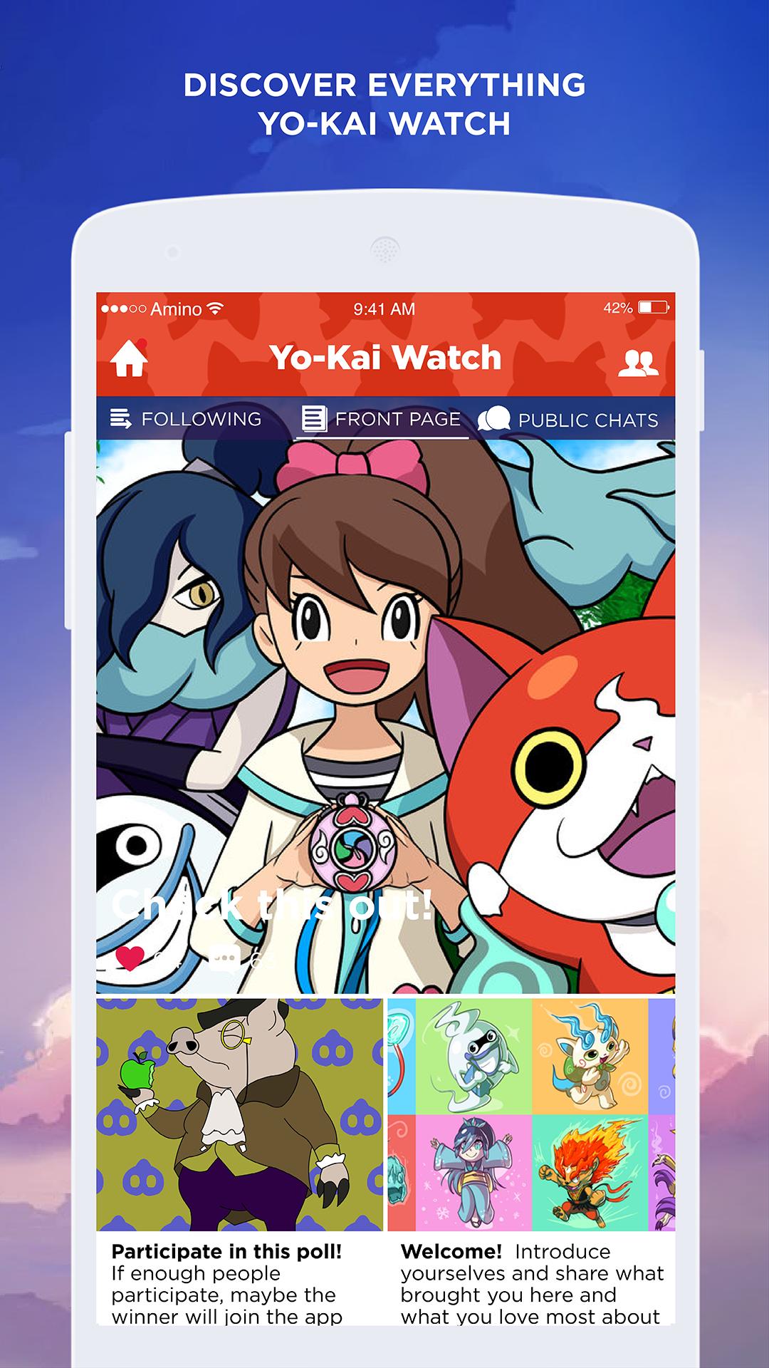 Yo-Kai Watch Amino APK pour Android Télécharger