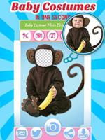 Baby Costume Photo Editor Affiche