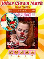 برنامه‌نما Joker Mask Photo Editor عکس از صفحه