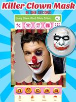 Scary Clown Face Changer penulis hantaran