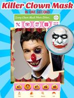 Scary Clown Face Changer Cartaz