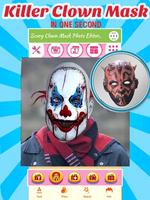 Scary Clown Face Changer imagem de tela 2