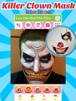 Scary Clown Face Changer imagem de tela 3