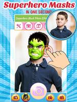 Superhero Mask Photo Editor पोस्टर
