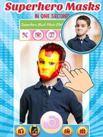 Superhero Mask Photo Editor स्क्रीनशॉट 1