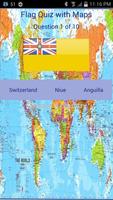 Nat's Flag Quiz with Maps 스크린샷 1