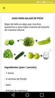 Recetas Jugos, Licuados y Tés capture d'écran 2