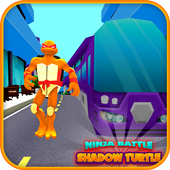 Ninja Battle Shadow Turtle أيقونة