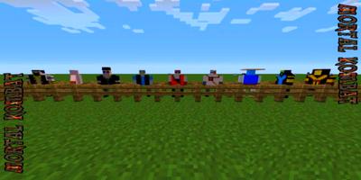 Mod Mortal Kombat for MCPE Affiche