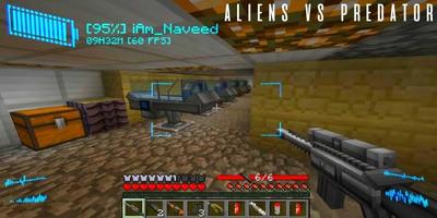 Aliens vs Predator Craft Mod MCPE captura de pantalla 2