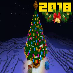 Christmas &amp; New Year Tree 2018 Mod MCPE