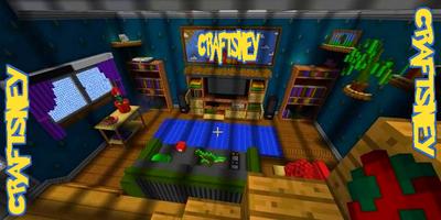 Craftsney Characters & Toys mod MCPE poster