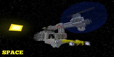 Galaxy Space Mod mcpe Ekran Görüntüsü 1