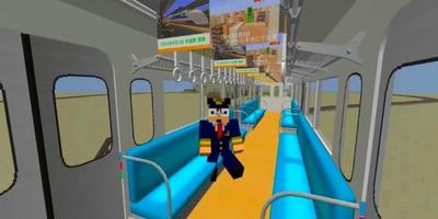 Real Train Mod Minecraft ảnh chụp màn hình 2